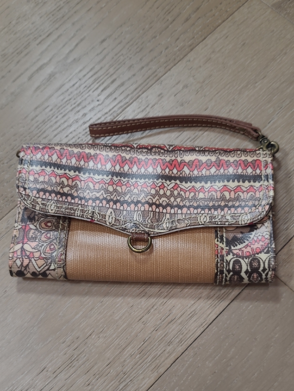 EUC Sakroots Wristlet Artist Circle Women's Wallet Pocketbook